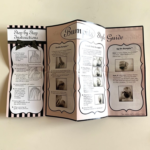 BUMPITS Hair-volumizing leave-in inserts Blonde hair styling tool As see… - Picture 5 of 6